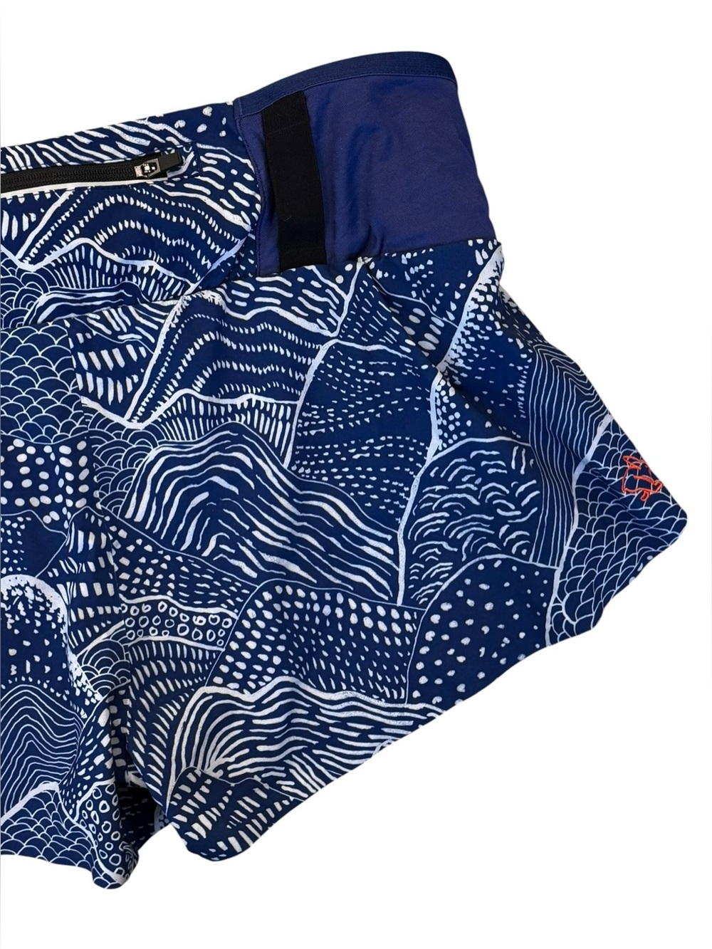 Rabbit Smashems 2.5" Shorts Navy Purple Women’s Running Gym Size Medium NEW - Picture 5 of 7